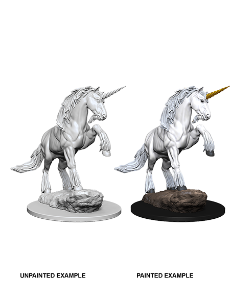 Pathfinder Deep Cuts Unpainted Miniatures: Unicorn | Amazing Games TCG