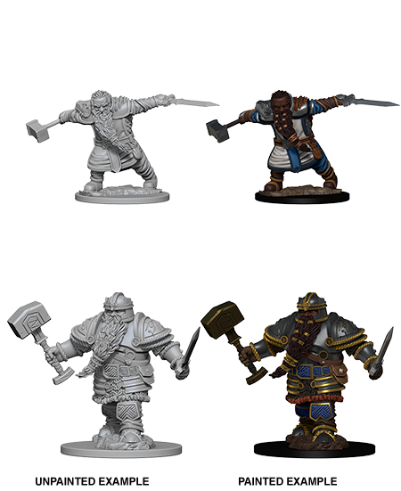 D&D Nolzur's Marvelous Miniatures: Dwarf Fighter | Amazing Games TCG