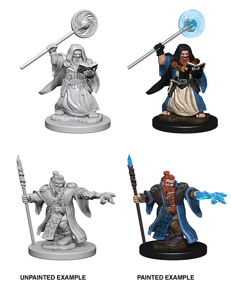 D&D Nolzur's Marvelous Miniatures: Dwarf Wizard | Amazing Games TCG