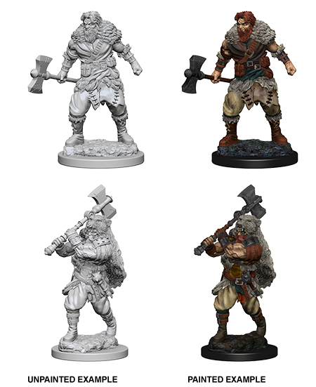 D&D Nolzur's Marvelous Miniatures: Human Barbarian | Amazing Games TCG