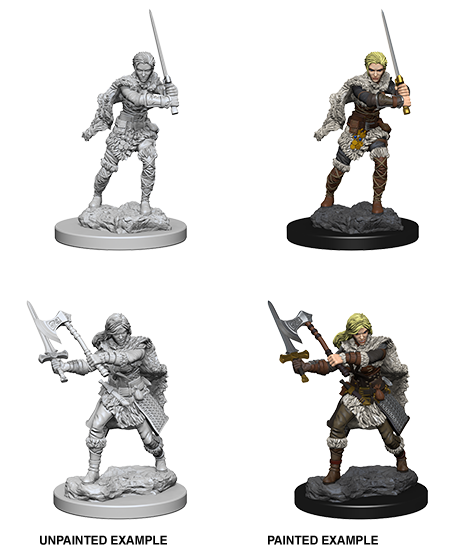 D&D Nolzur's Marvelous Miniatures: Human Barbarian | Amazing Games TCG