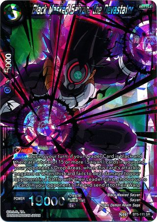 Black Masked Saiyan, the Devastator (BT5-111) [Miraculous Revival] | Amazing Games TCG