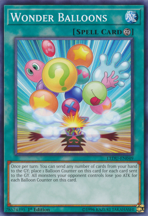 Wonder Balloons [LEDU-EN049] Common | Amazing Games TCG