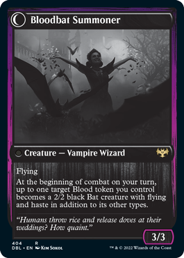 Voldaren Bloodcaster // Bloodbat Summoner [Innistrad: Double Feature] | Amazing Games TCG