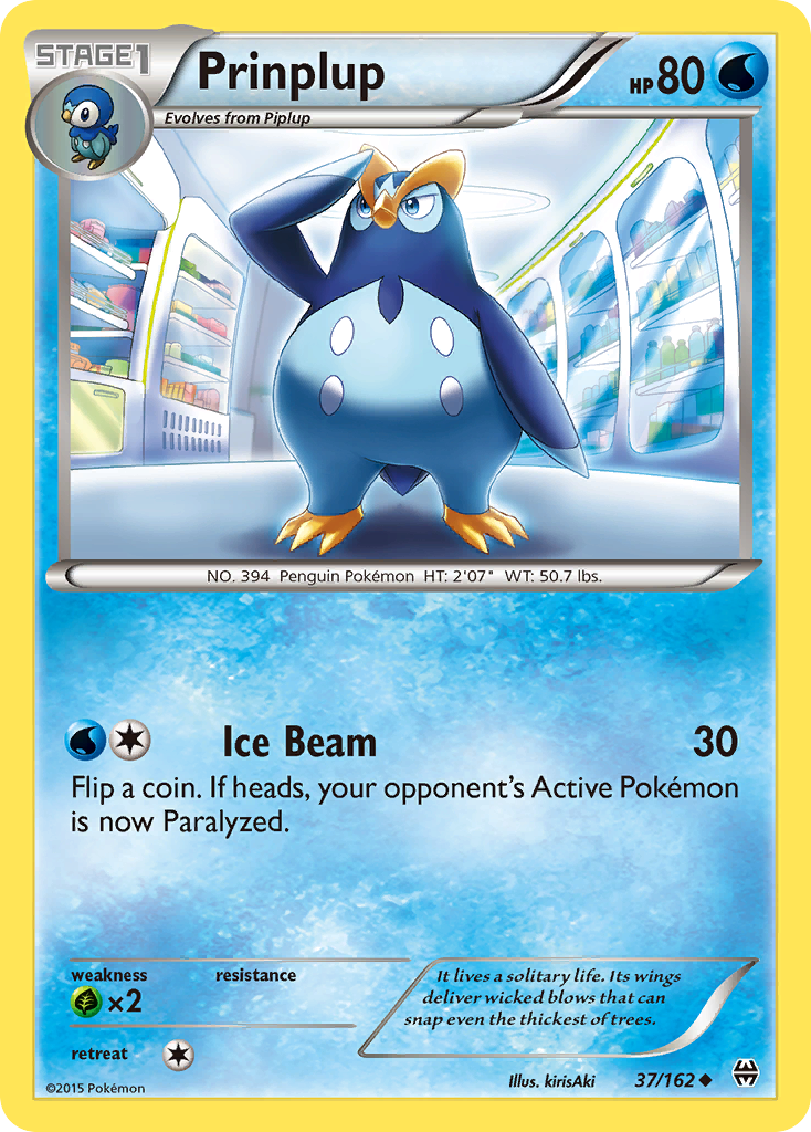 Prinplup (37/162) [XY: BREAKthrough] | Amazing Games TCG