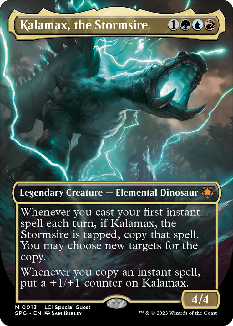 Kalamax, the Stormsire (Borderless) [The Lost Caverns of Ixalan Special Guests] | Amazing Games TCG