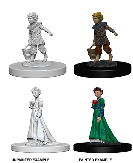 Pathfinder Deep Cuts Unpainted Miniatures: Children | Amazing Games TCG