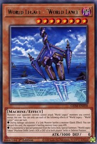 World Legacy - "World Lance" [GEIM-EN058] Rare | Amazing Games TCG