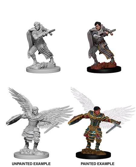 D&D Nolzur's Marvelous Miniatures: Aasimar Fighter | Amazing Games TCG