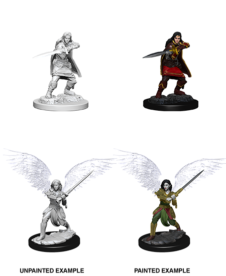 D&D Nolzur's Marvelous Miniatures: Aasimar Fighter | Amazing Games TCG