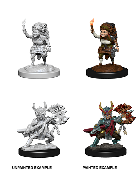 D&D Nolzur's Marvelous Miniatures: Halfling Fighter | Amazing Games TCG