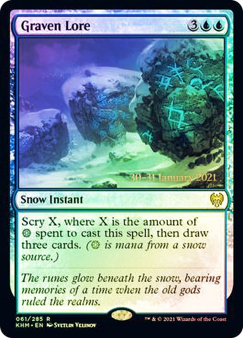 Graven Lore   [Kaldheim Prerelease Promos] | Amazing Games TCG