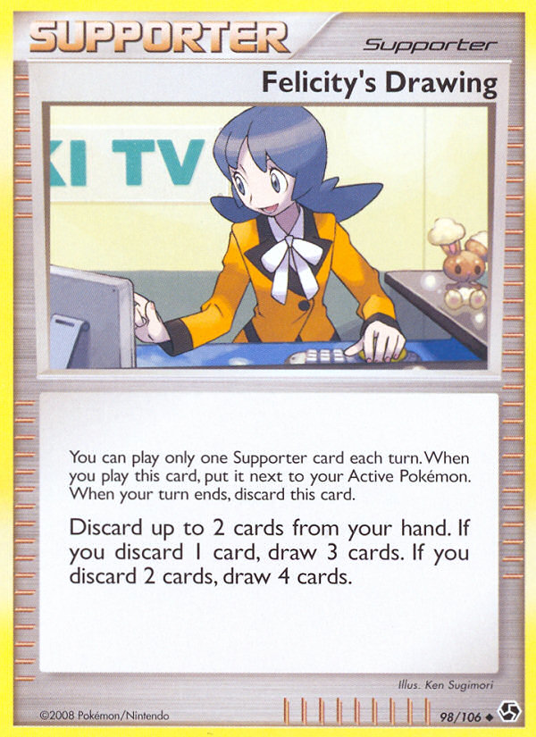 Felicity's Drawing (98/106) [Diamond & Pearl: Great Encounters] | Amazing Games TCG