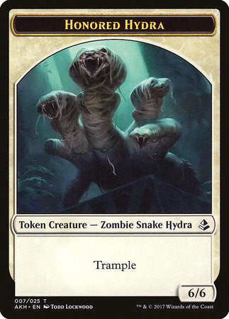 Honored Hydra Token [Amonkhet Tokens] | Amazing Games TCG