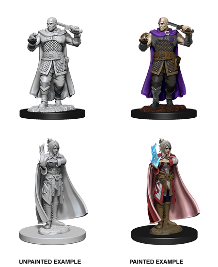 D&D Nolzur's Marvelous Miniatures: Human Ranger & Moon Elf Sorcerer | Amazing Games TCG