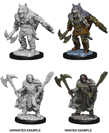 D&D Nolzur's Marvelous Miniatures: Half-Orc Barbarian | Amazing Games TCG