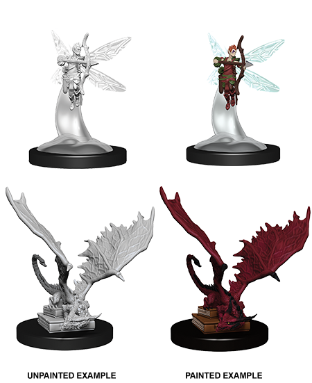 D&D Nolzur's Marvelous Miniatures: Sprite & Pseudodragon | Amazing Games TCG