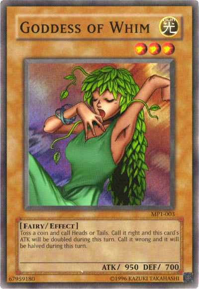 Goddess of Whim [MP1-003] Super Rare | Amazing Games TCG