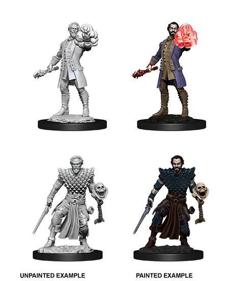 D&D Nolzur's Marvelous Miniatures: Human Warlock | Amazing Games TCG