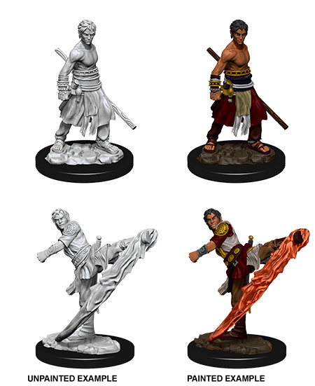 D&D Nolzur's Marvelous Miniatures: Half-Elf Monk | Amazing Games TCG