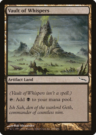 Vault of Whispers [Mirrodin] | Amazing Games TCG