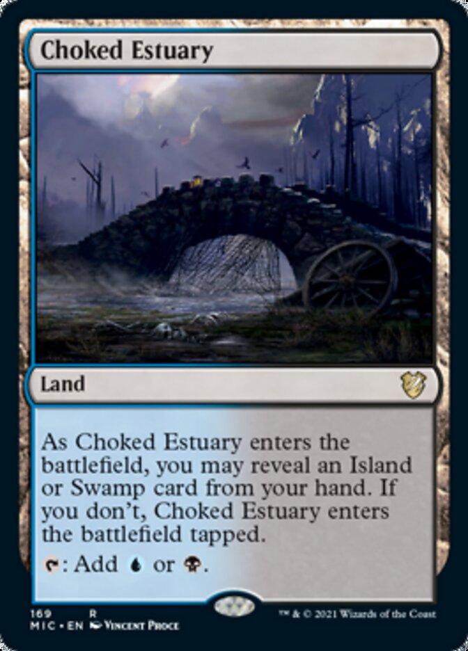 Choked Estuary [Innistrad: Midnight Hunt Commander] | Amazing Games TCG