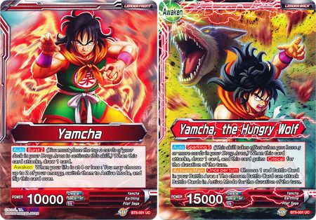 Yamcha // Yamcha, the Hungry Wolf (Giant Card) (BT5-001) [Oversized Cards] | Amazing Games TCG