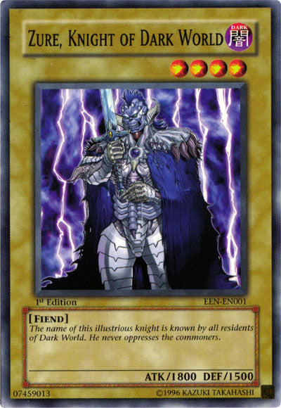 Zure, Knight of Dark World [EEN-EN001] Common | Amazing Games TCG