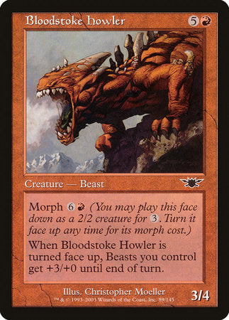 Bloodstoke Howler [Legions] | Amazing Games TCG