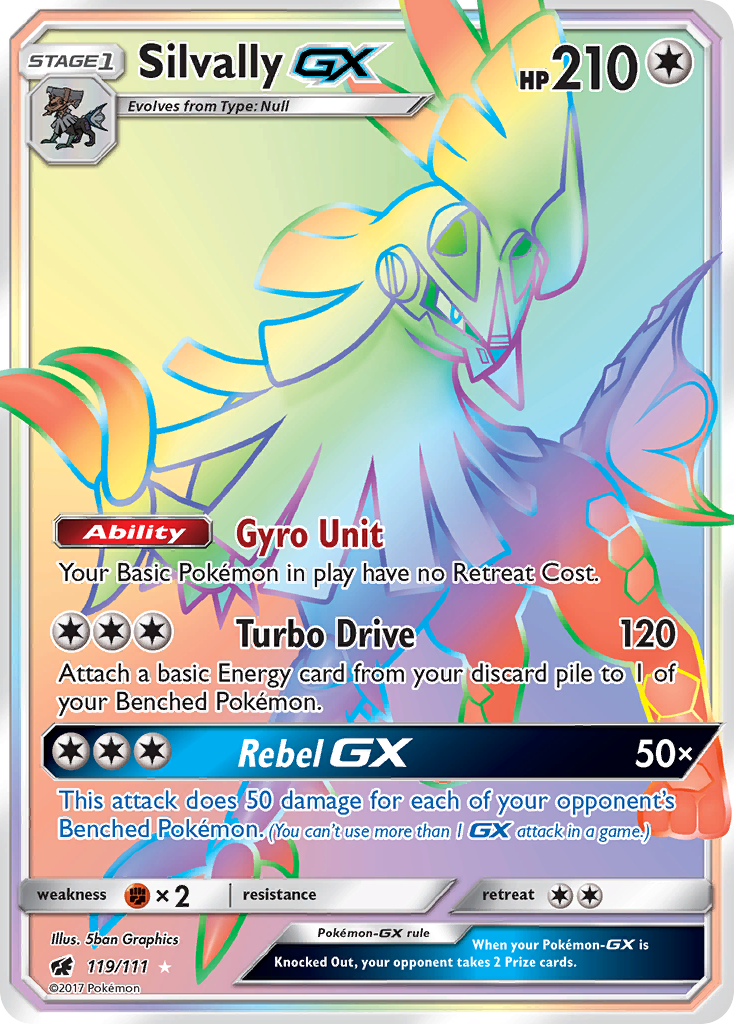 Silvally GX (119/111) [Sun & Moon: Crimson Invasion] | Amazing Games TCG