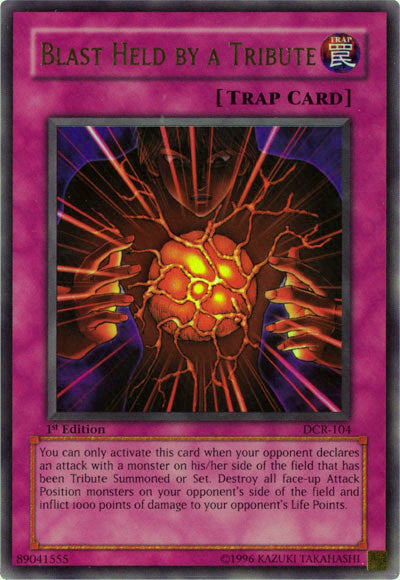 Blast Held by a Tribute [DCR-104] Ultra Rare | Amazing Games TCG