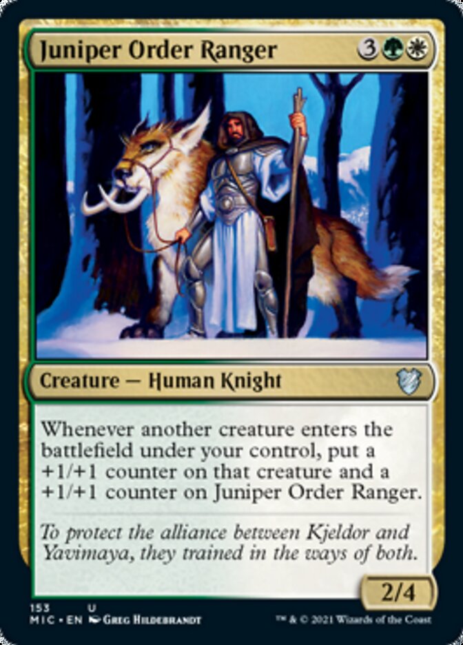 Juniper Order Ranger [Innistrad: Midnight Hunt Commander] | Amazing Games TCG