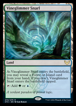 Vineglimmer Snarl [Strixhaven: School of Mages] | Amazing Games TCG