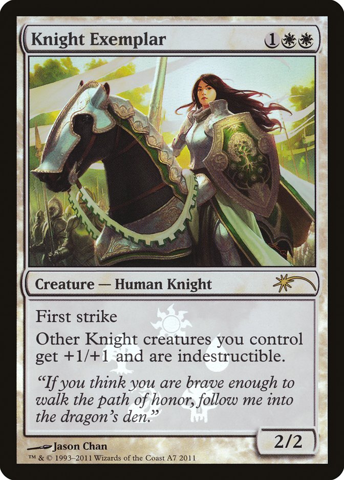 Knight Exemplar [Resale Promos] | Amazing Games TCG