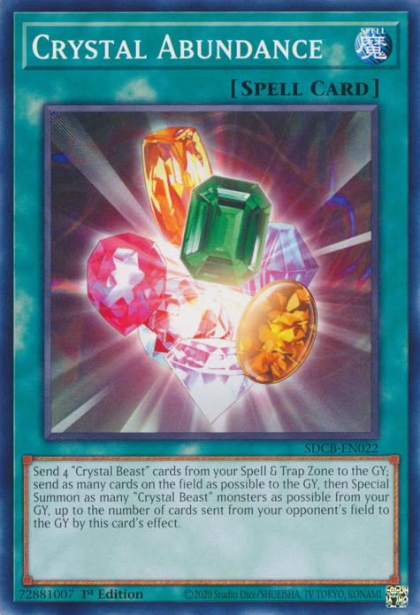 Crystal Abundance [SDCB-EN022] Common | Amazing Games TCG