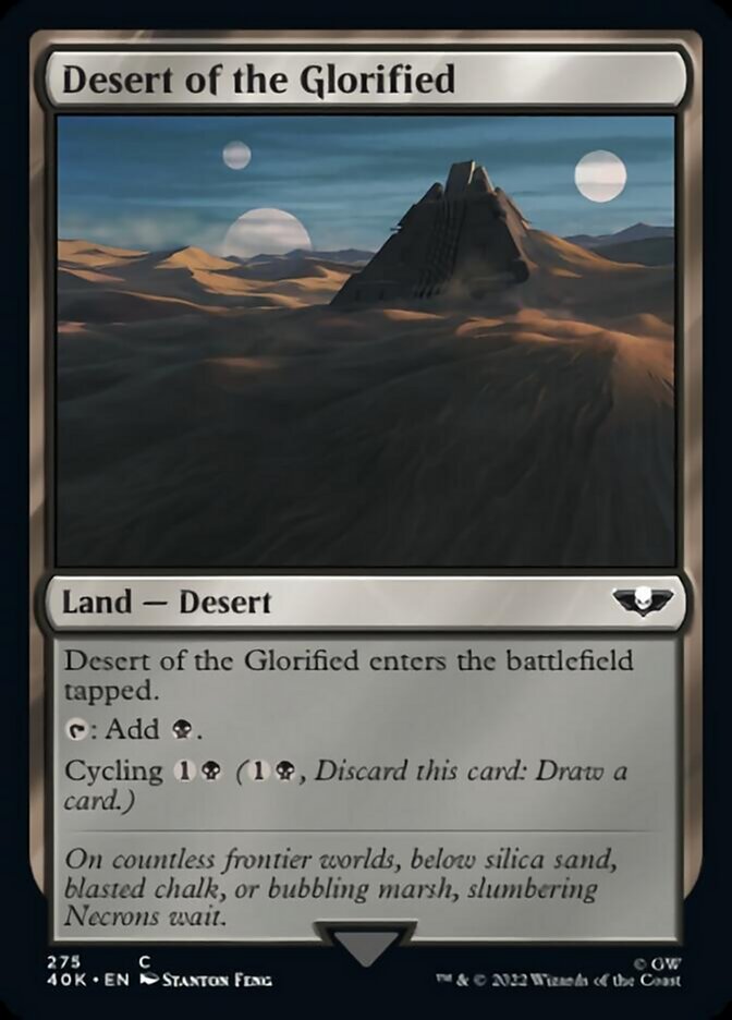 Desert of the Glorified [Universes Beyond: Warhammer 40,000] | Amazing Games TCG