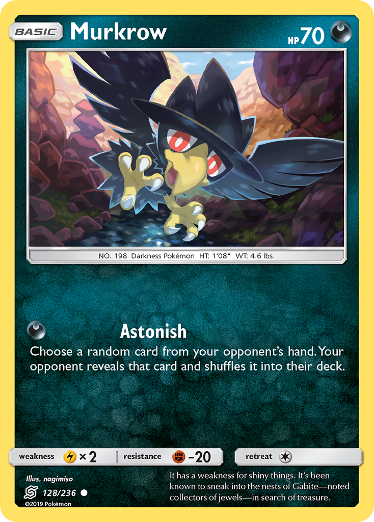 Murkrow (128/236) [Sun & Moon: Unified Minds] | Amazing Games TCG