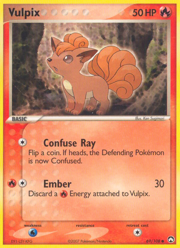 Vulpix (69/108) [EX: Power Keepers] | Amazing Games TCG
