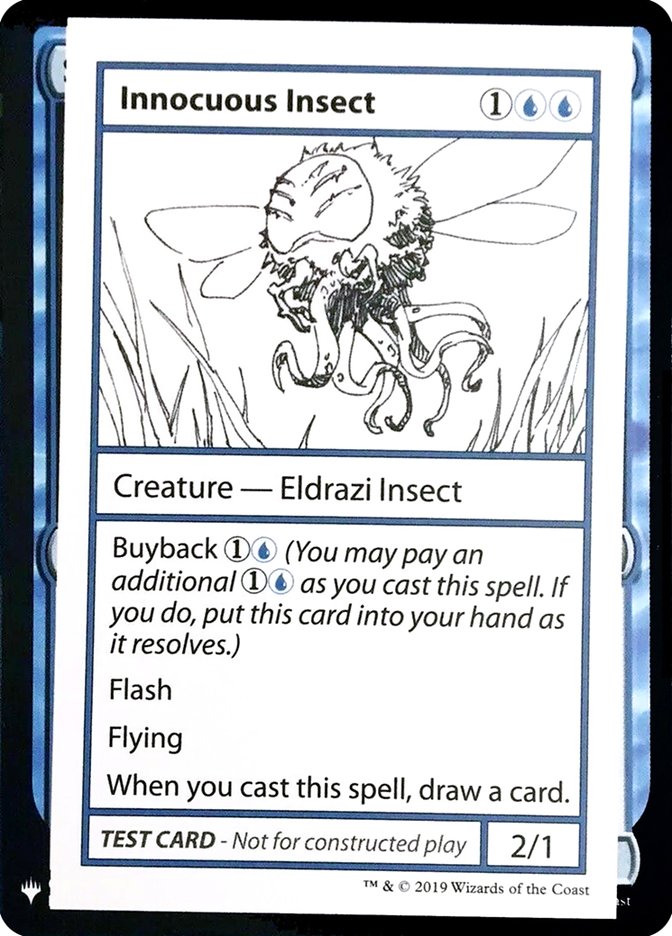 Innocuous Insect [Mystery Booster Playtest Cards] | Amazing Games TCG