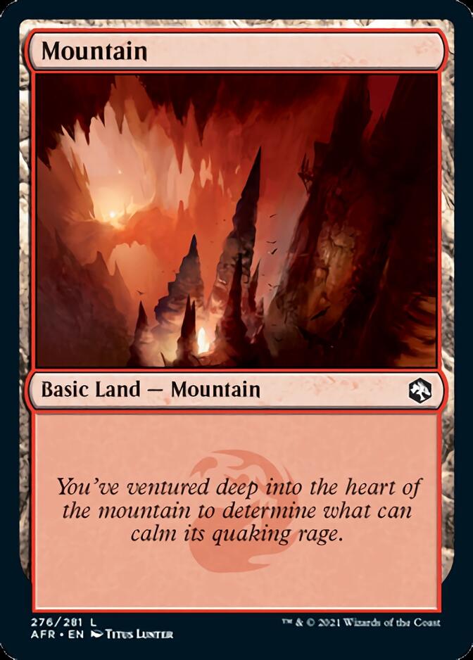 Mountain (276) [Dungeons & Dragons: Adventures in the Forgotten Realms] | Amazing Games TCG