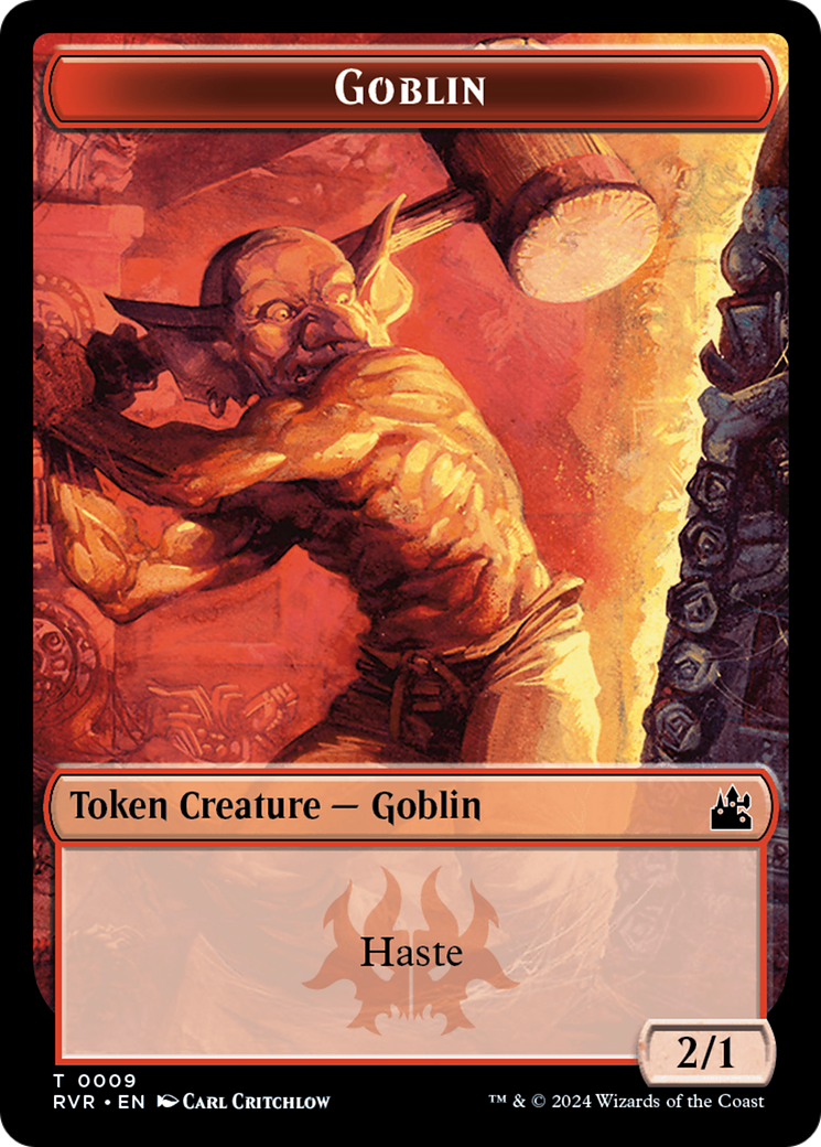 Goblin Token (0009) [Ravnica Remastered Tokens] | Amazing Games TCG