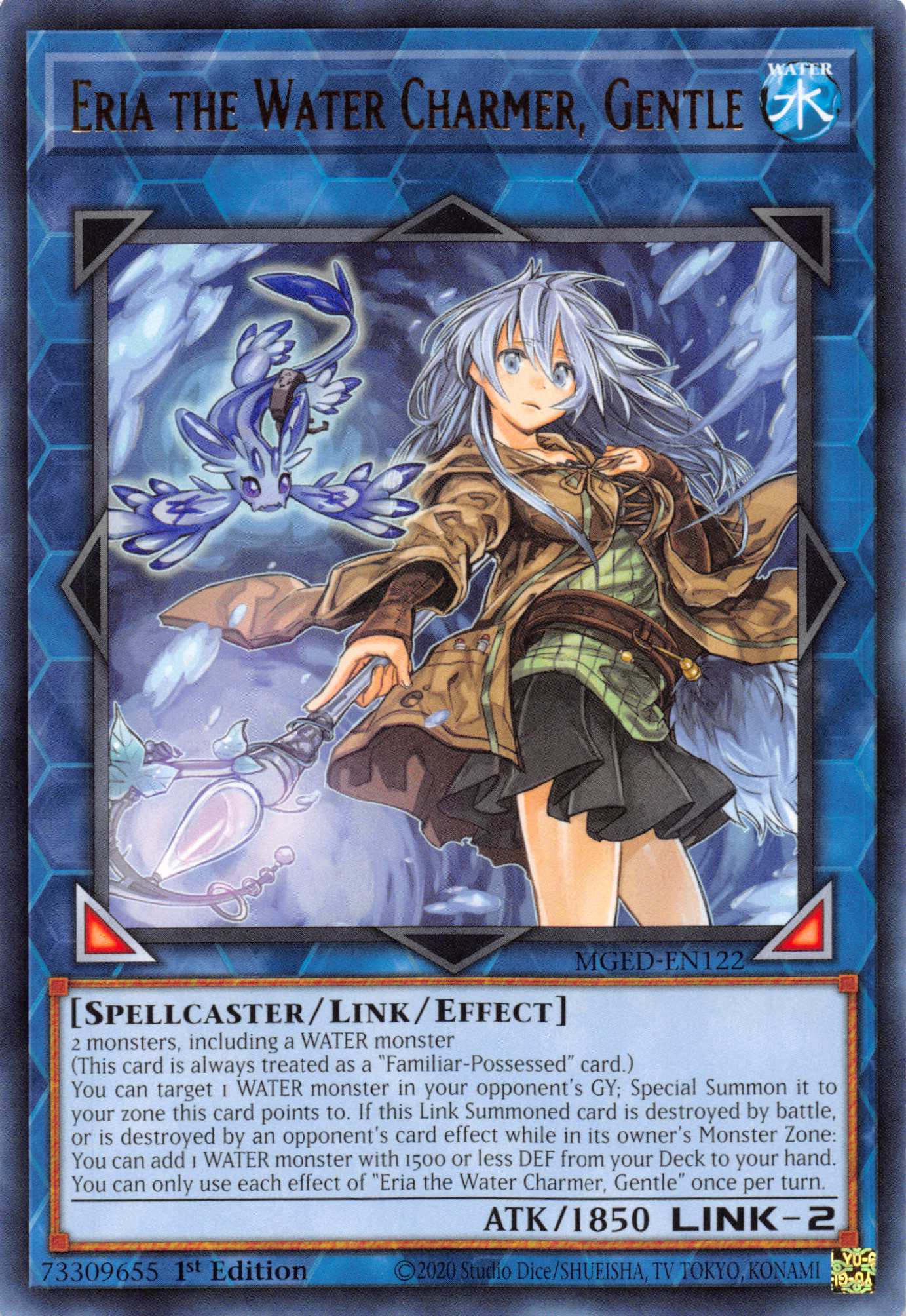 Eria the Water Charmer, Gentle [MGED-EN122] Rare | Amazing Games TCG