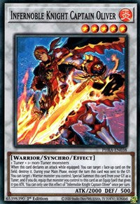 Infernoble Knight Captain Oliver [PHRA-EN038] Super Rare | Amazing Games TCG