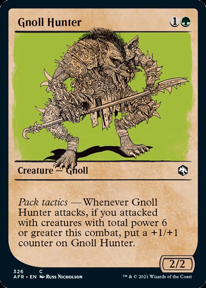 Gnoll Hunter (Showcase) [Dungeons & Dragons: Adventures in the Forgotten Realms] | Amazing Games TCG