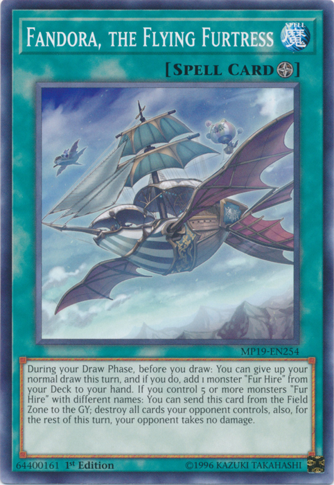 Fandora, the Flying Furtress [MP19-EN254] Common | Amazing Games TCG