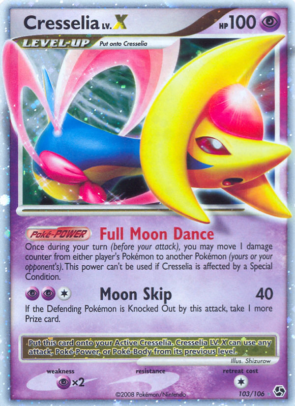 Cresselia LV.X (103/106) [Diamond & Pearl: Great Encounters] | Amazing Games TCG