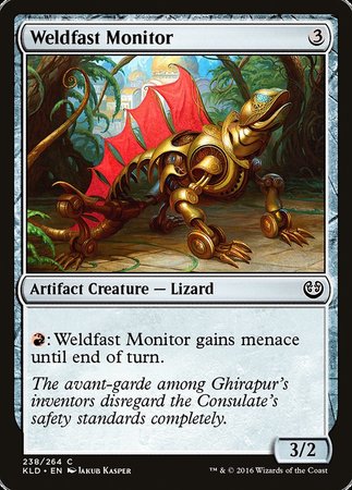 Weldfast Monitor [Kaladesh] | Amazing Games TCG