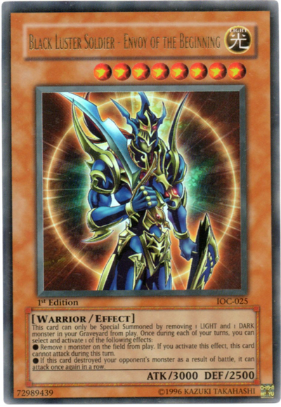 Black Luster Soldier - Envoy of the Beginning [IOC-025] Ultra Rare | Amazing Games TCG