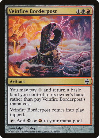 Veinfire Borderpost [Alara Reborn] | Amazing Games TCG