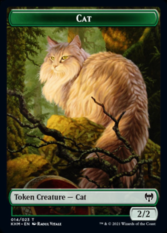 Cat Token [Kaldheim Tokens] | Amazing Games TCG